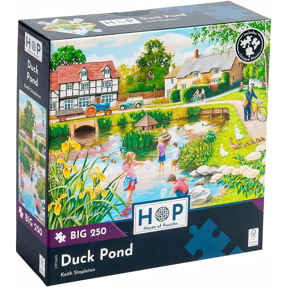 HOP - House of Puzzles Duck Pond - 250 Teile
