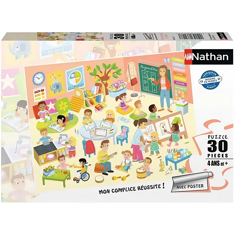 Nathan Puzzle In der Schule - 30 Teile
