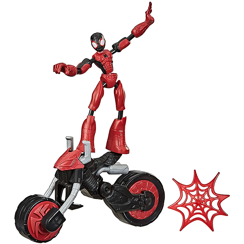 Hasbro Bend & Flex Spiderman Rider 15cm