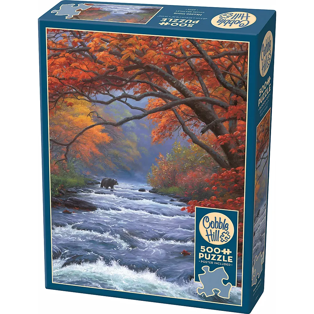 Cobble Hill Puzzle Fluss im Herbst - 500 Teile
