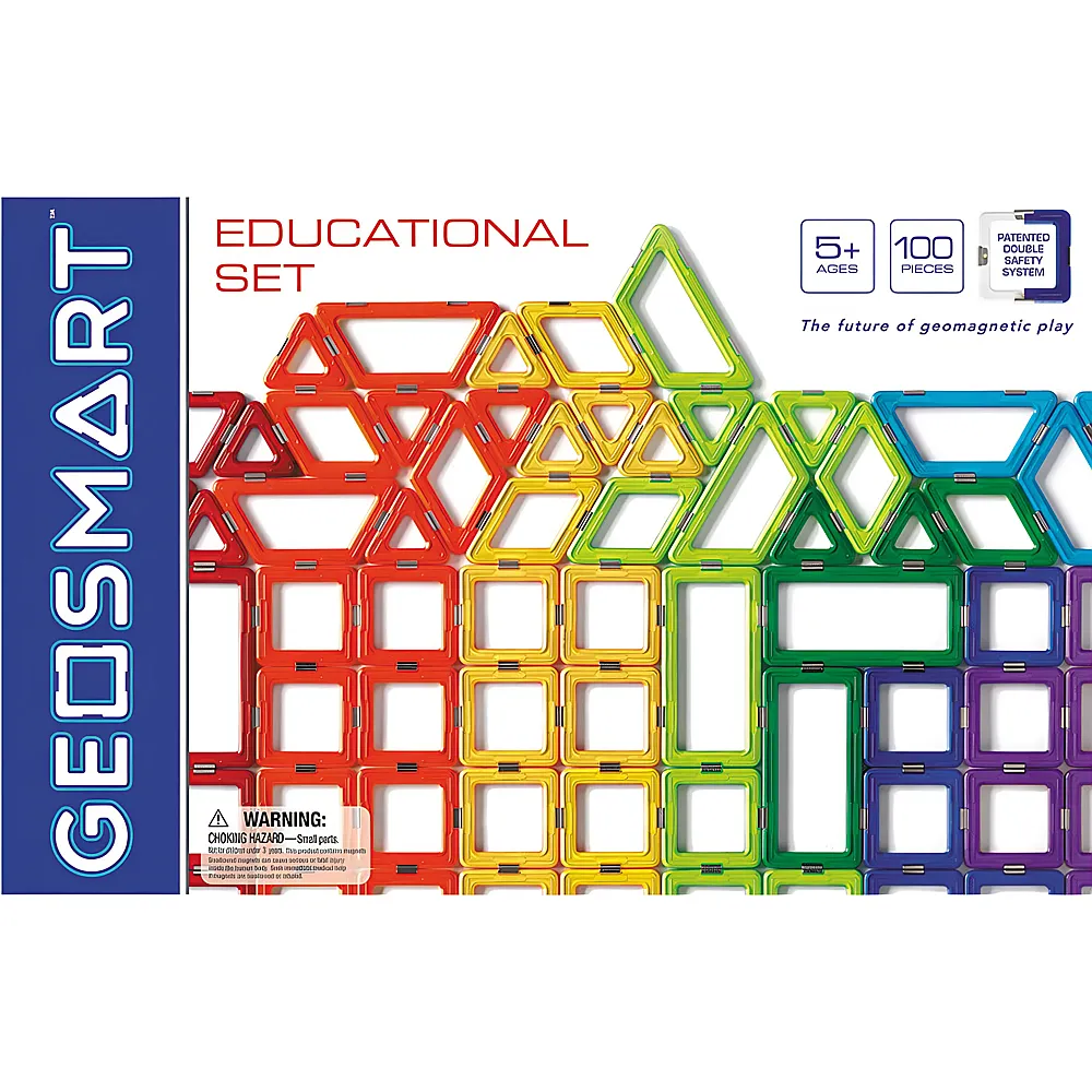 GeoSmart Geoshapes Educational Set 100Teile