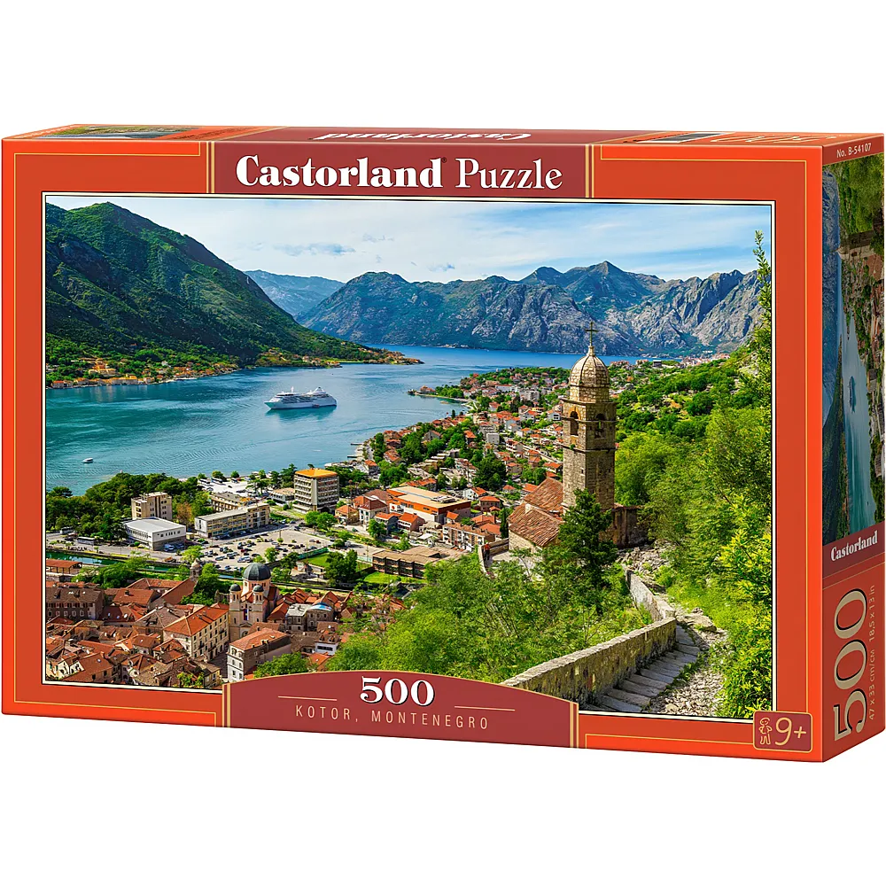 Castorland Puzzle Kotor, Montenegro 500Teile