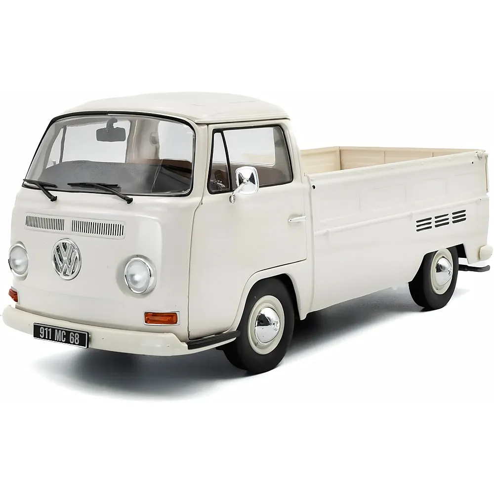 Solido 1:18 VW T2 Pick up 1968 Weiss