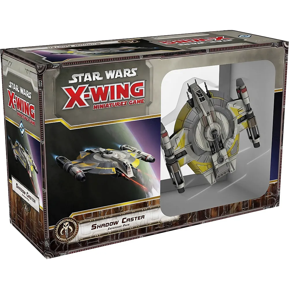Fantasy Flight Games Star Wars X-Wing-Shadow Caster Spiel, Miniaturenspiel