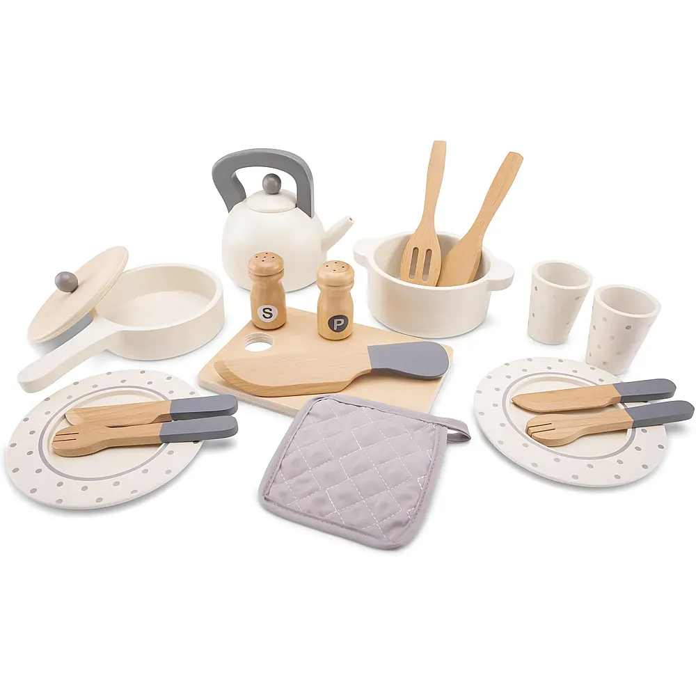 New Classic Toys Geschirrset aus Holz