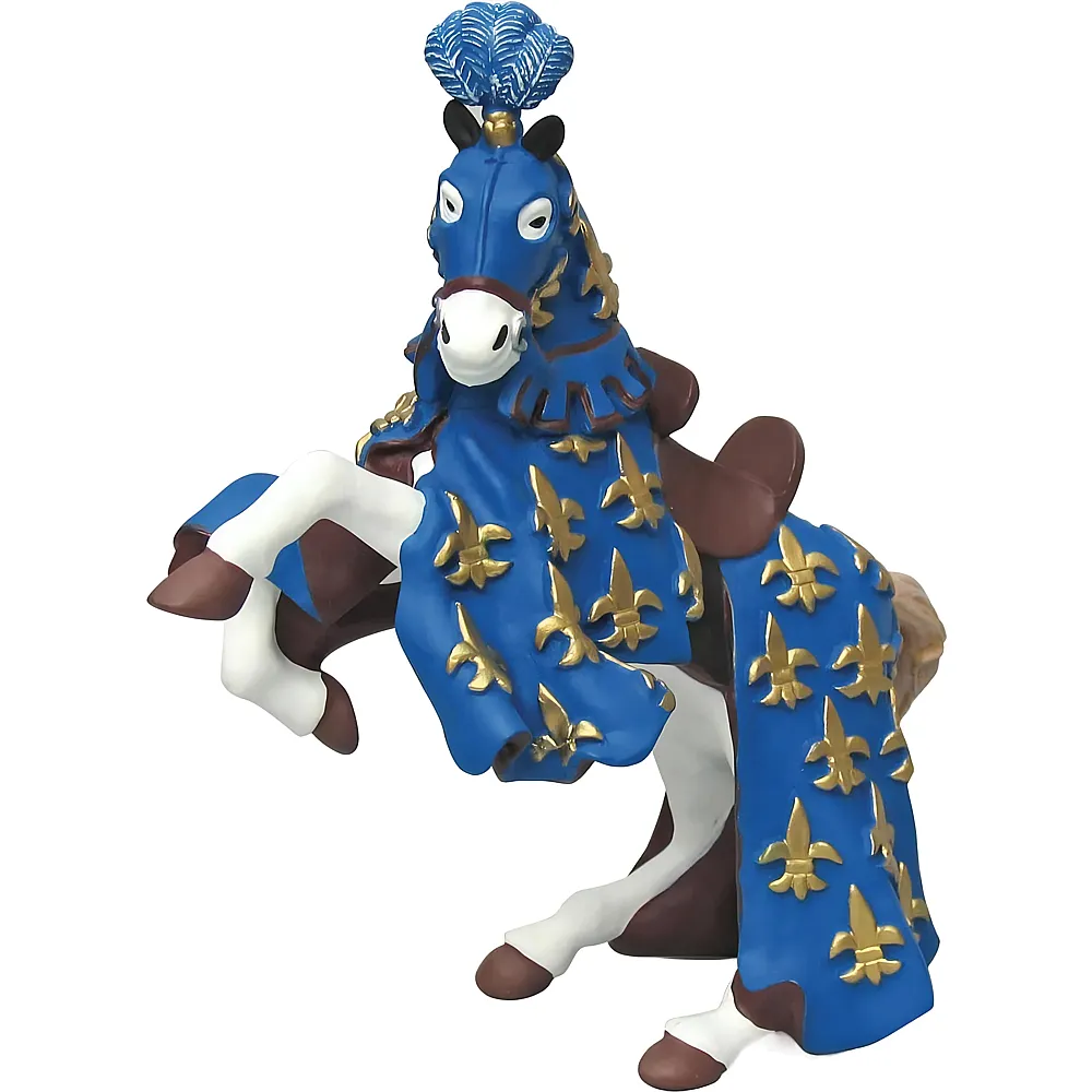 Papo Fantasy / Mittelalter Prinz Philips Pferd Blau