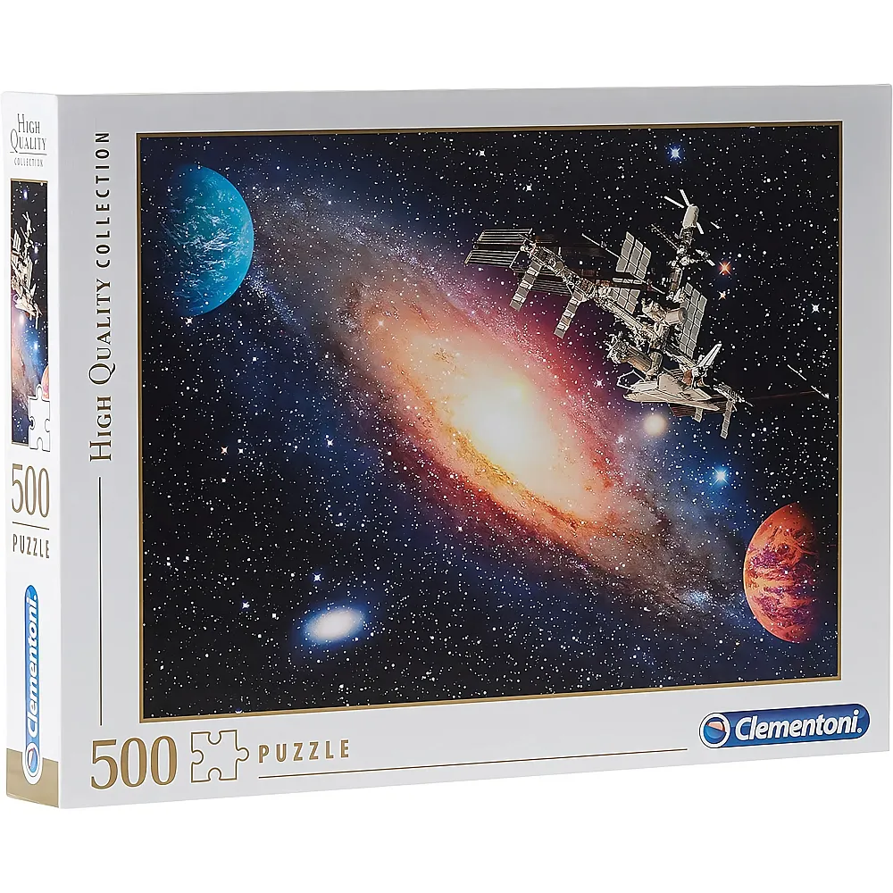 Clementoni Puzzle 500 Teile Internationale Raum Station