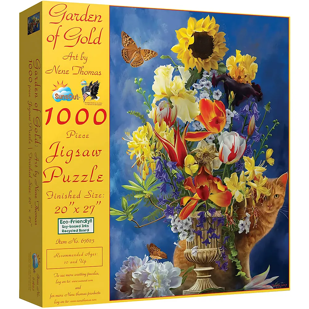 SunsOut Puzzle Nene Thomas Garden of Gold - 1000 Teile