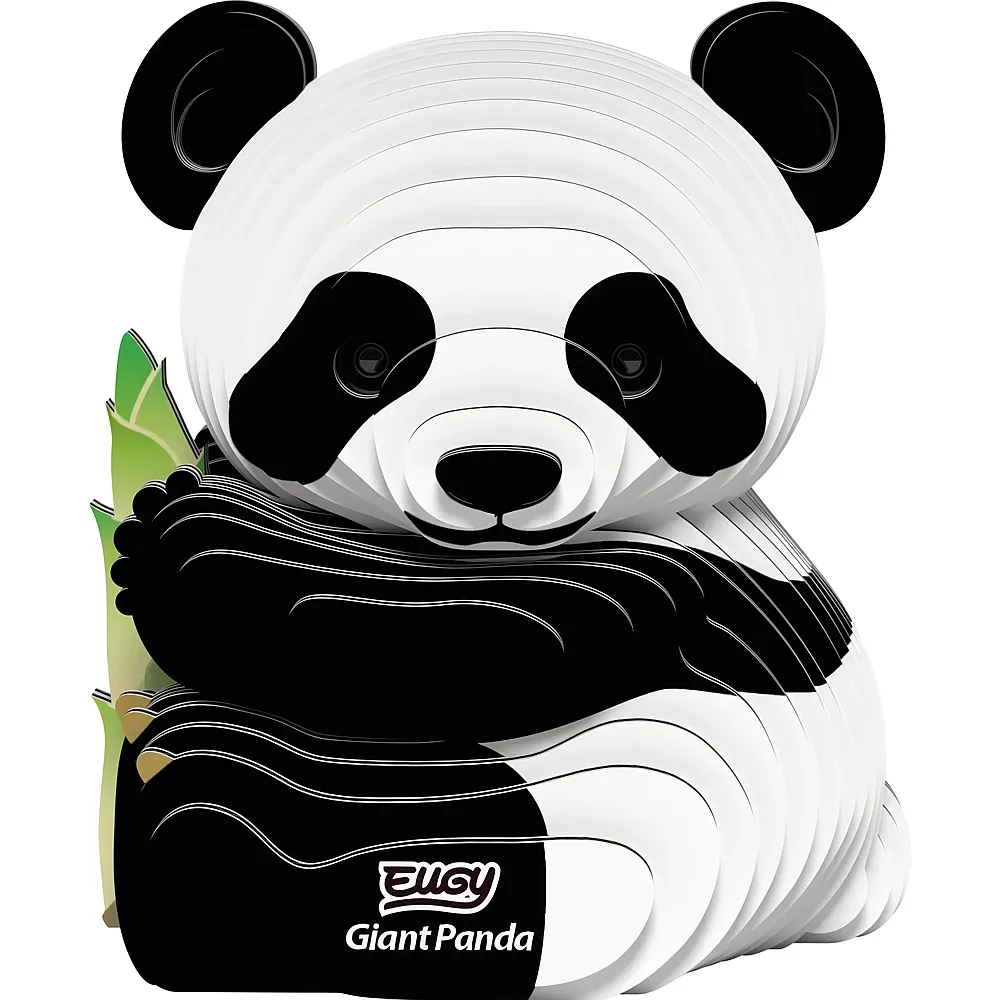 Eugy 3D Karton Figuren Grosser Panda