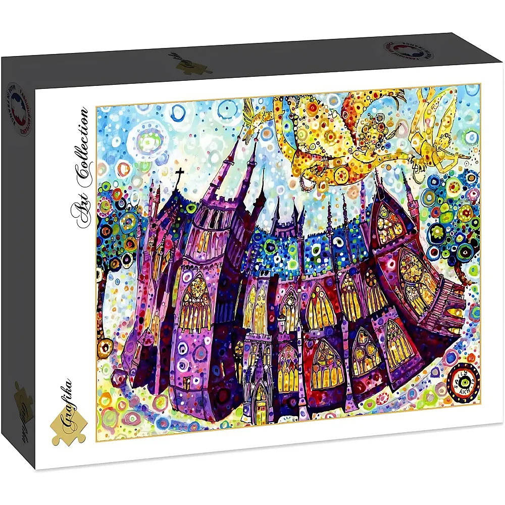 Grafika Puzzle Art Collection Sally Rich - Kathedrale - 2000 Teile