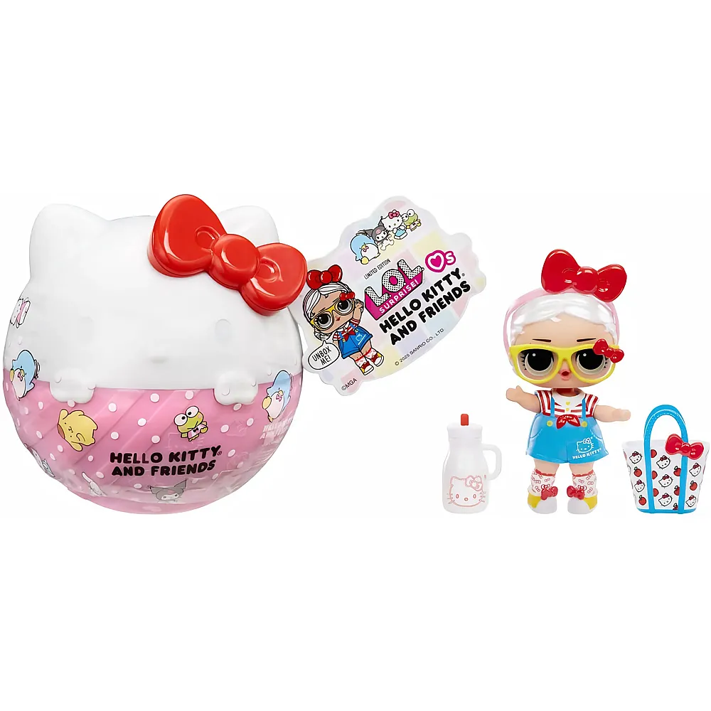 MGA L.O.L. Surprise Love Hello Kitty & Friends Mini-Pop-�berraschungsball