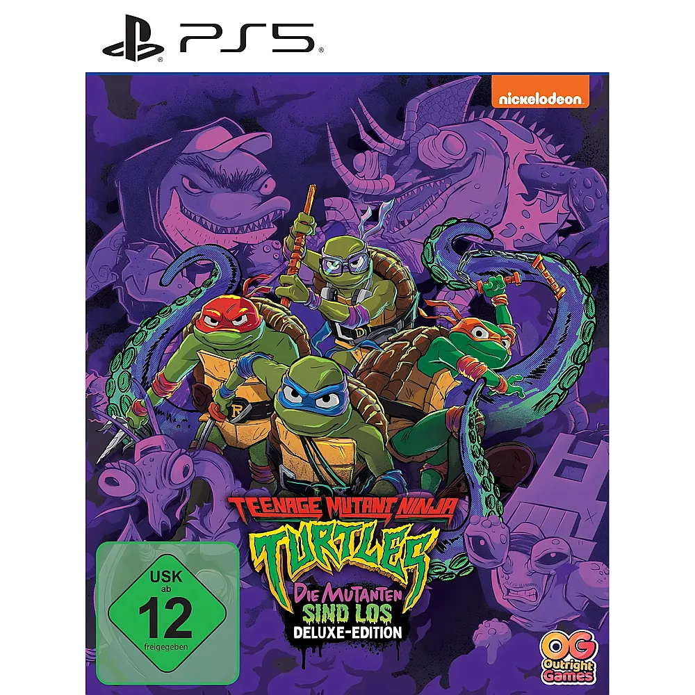 Outright Games PS5 TMNT: Die Mutanten sind los - Deluxe Edition