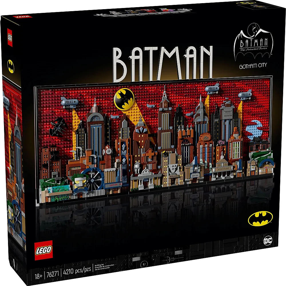LEGO Art Batman: Die Zeichentrickserie Gotham City 76271