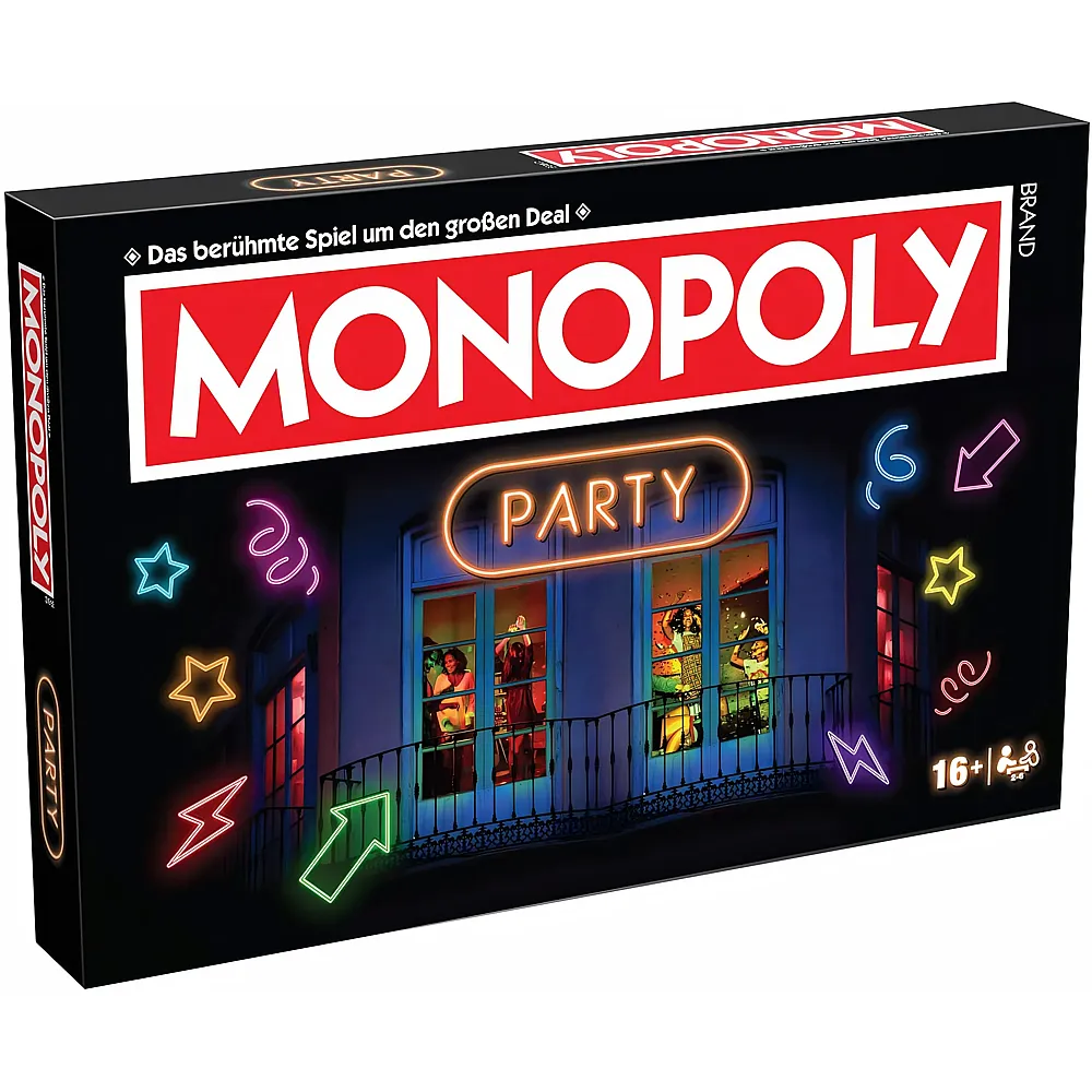 Winning Moves Monopoly Party Edition DE