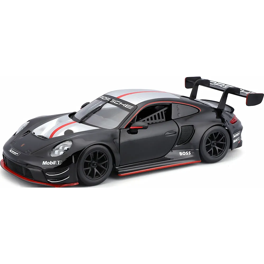 Bburago 1:24 Race Porsche 911 GT3 R Schwarz