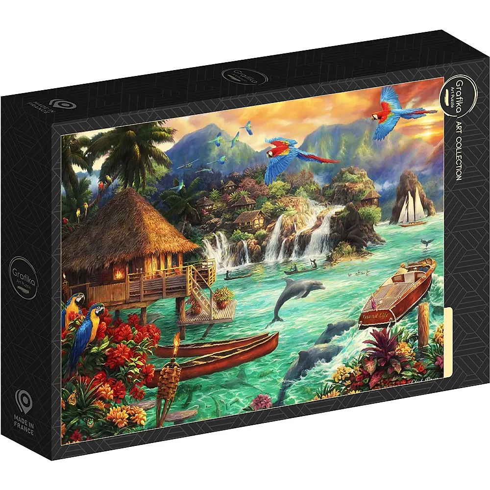 Grafika Puzzle Art Collection Chuck Pinson - Island Life 500Teile
