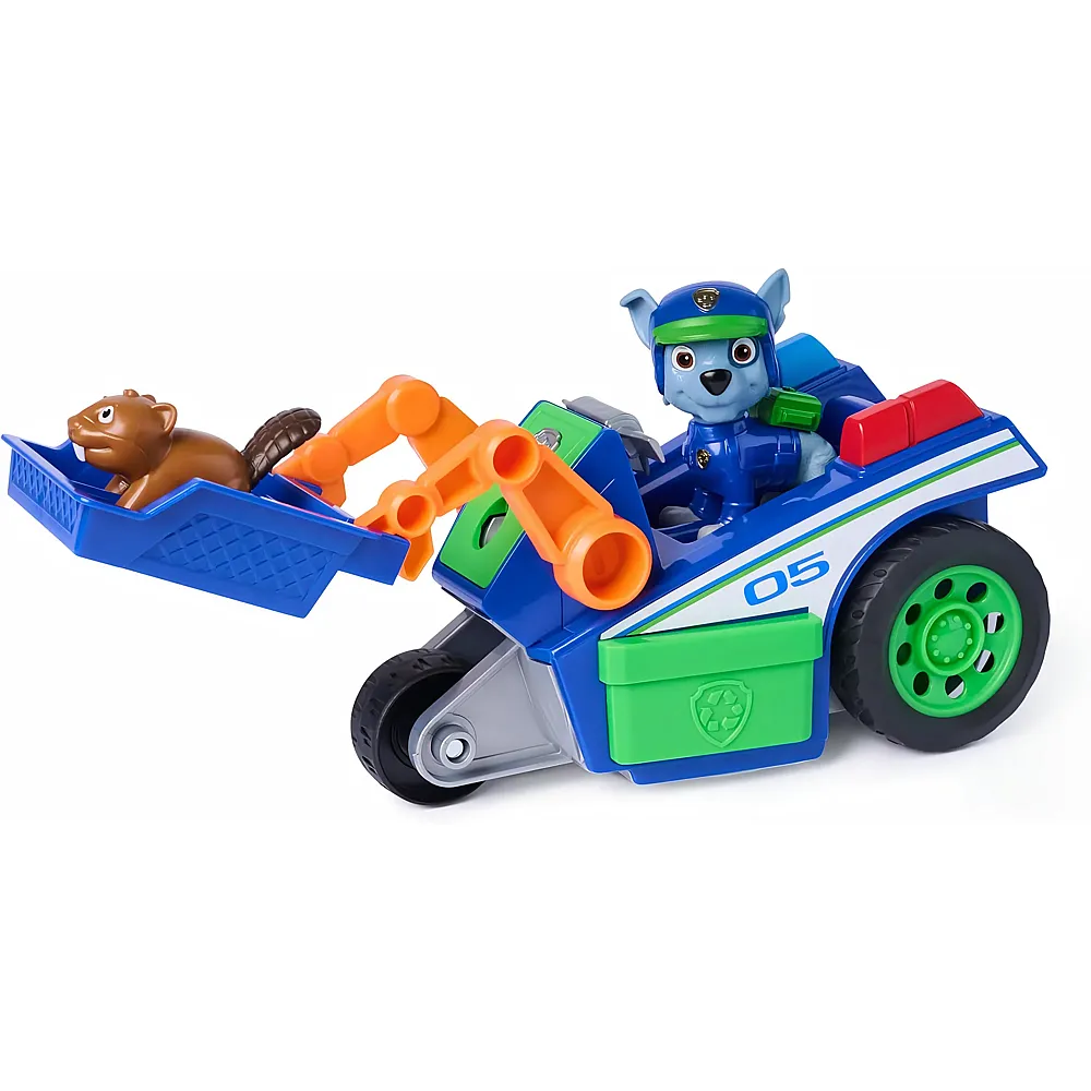 Spin Master Search & Rescue Paw Patrol Rockys Rettungs-Fahrzeug mit R�ckziehmotor