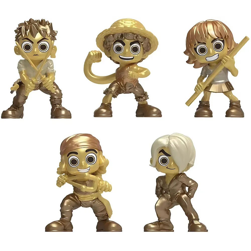 Boti Sammlerfiguren Gold One Piece - 5 Teile