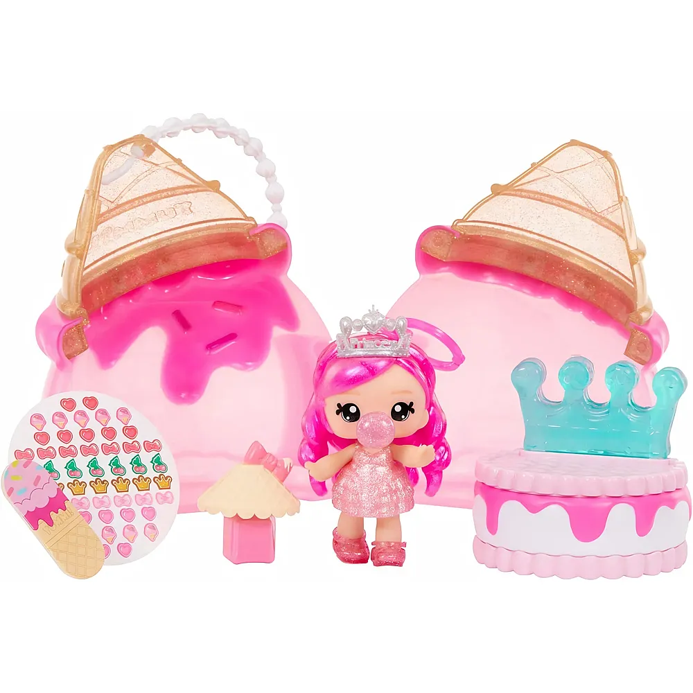 MGA Kosmetiktasche-Spielset + Lipgloss-Pop  Eiscreme-Kosmetiktasche