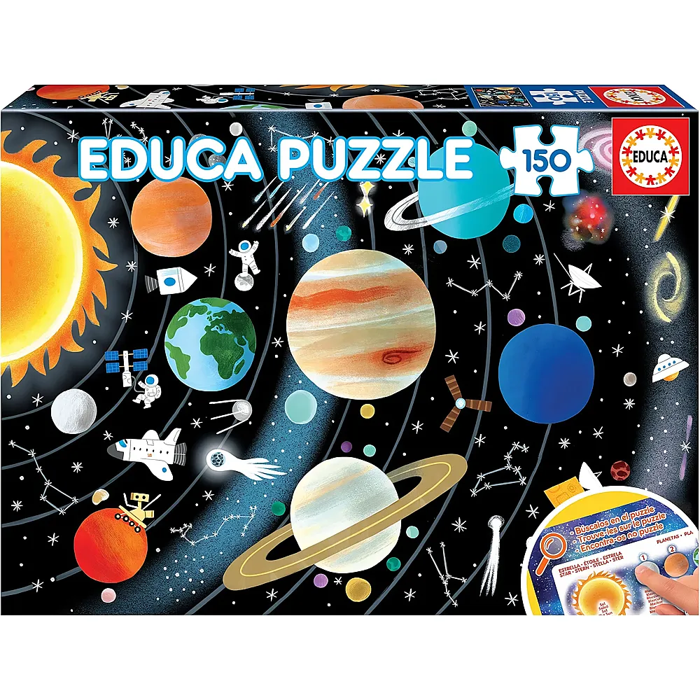 Educa Puzzle Sonnensystem 150Teile