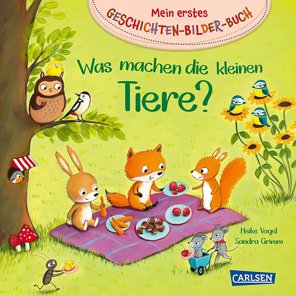 Carlsen Was machen die kleinen Tiere