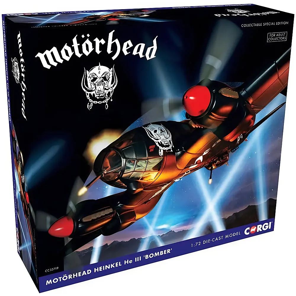 Corgi Motorhead - Heinkel HEIII Bomber