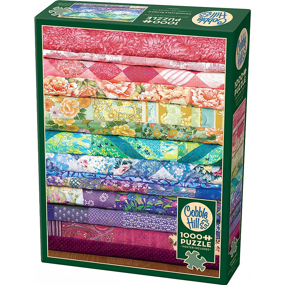 Cobble Hill Puzzle Komfortabler Regenbogen - 1000 Teile