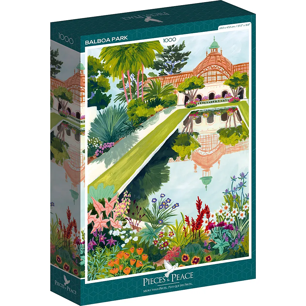 Pieces & Peace Puzzle Balboa Park - 1000 Teile