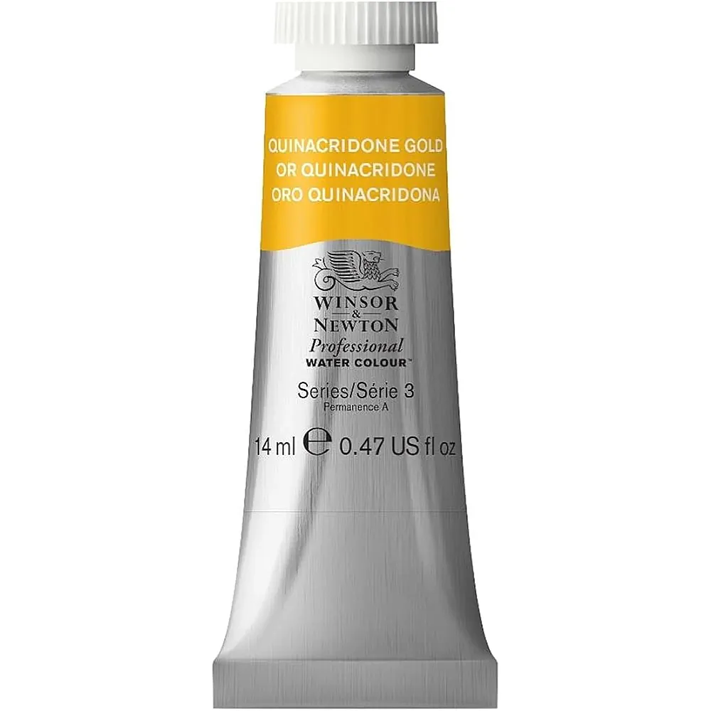 meinspielzeug - Winsor & Newton W&n Prof. Water Colour 14ml Tube Transparent Gold Tief