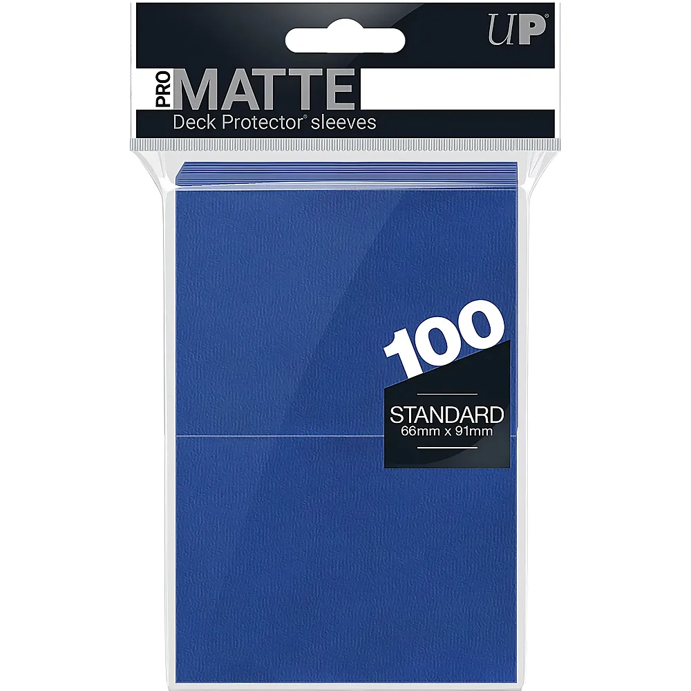 Ultra Pro PRO-Matte Deck Protector Standard blau 100Teile