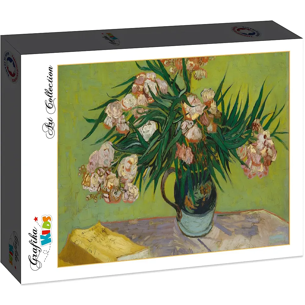 Grafika Puzzle Art Collection Vincent Van Gogh Grafika Kids Oleanders,1888 - 12 Teile