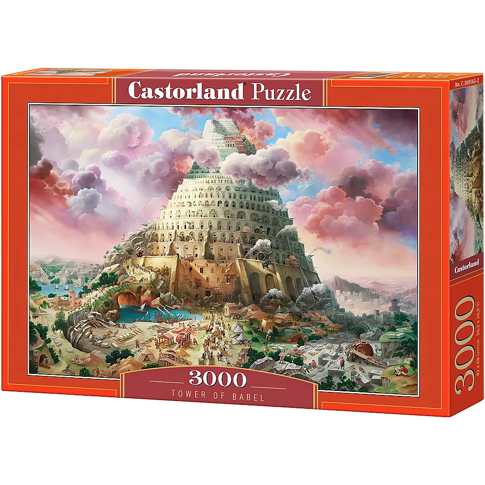 Castorland Puzzle Tower of Babel 3000Teile