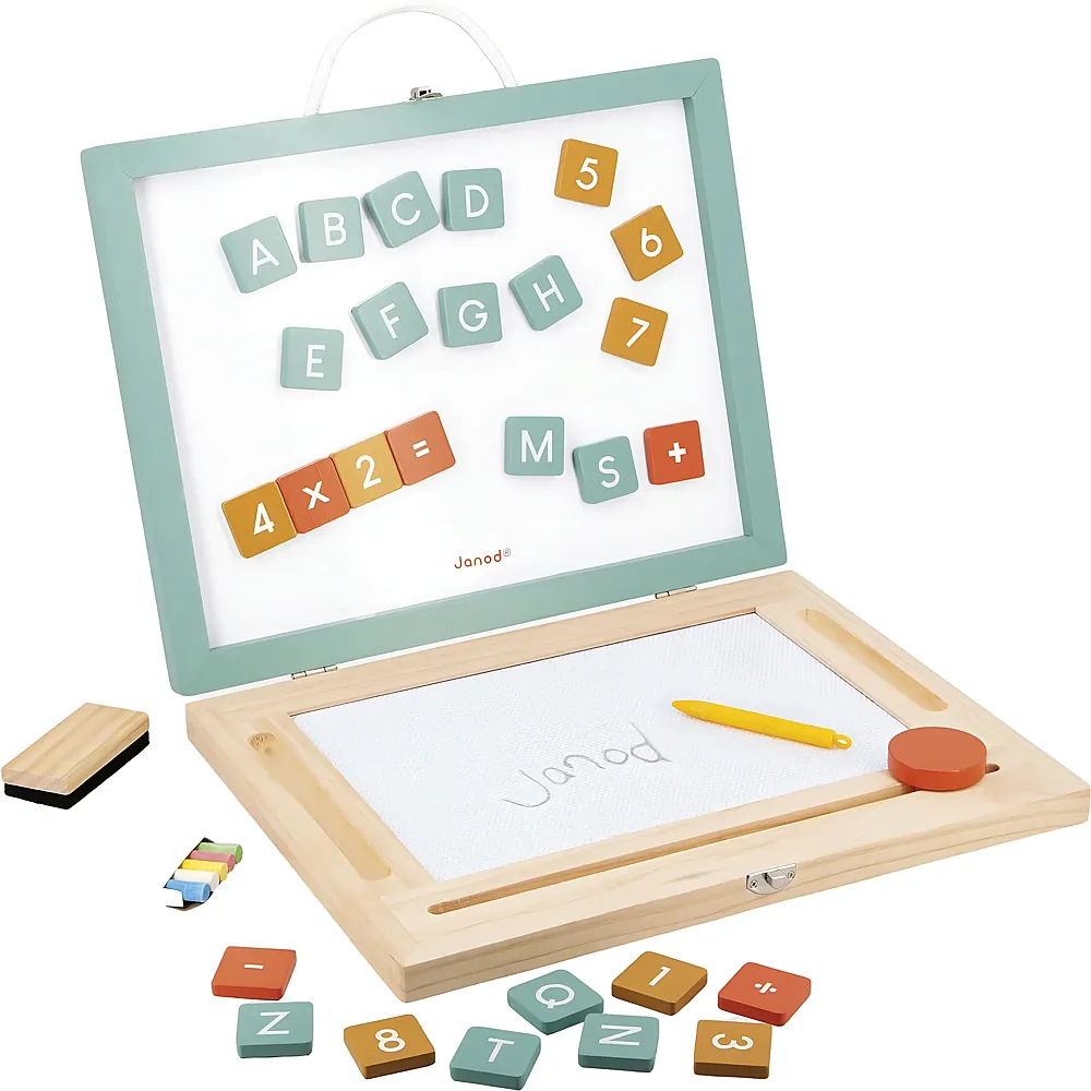 Janod Zauberkoffer 4-in-1 Tafel