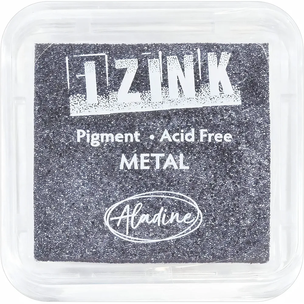 meinspielzeug - Aladine Izink Stempelkissen M Silber Metall | Stempelsets