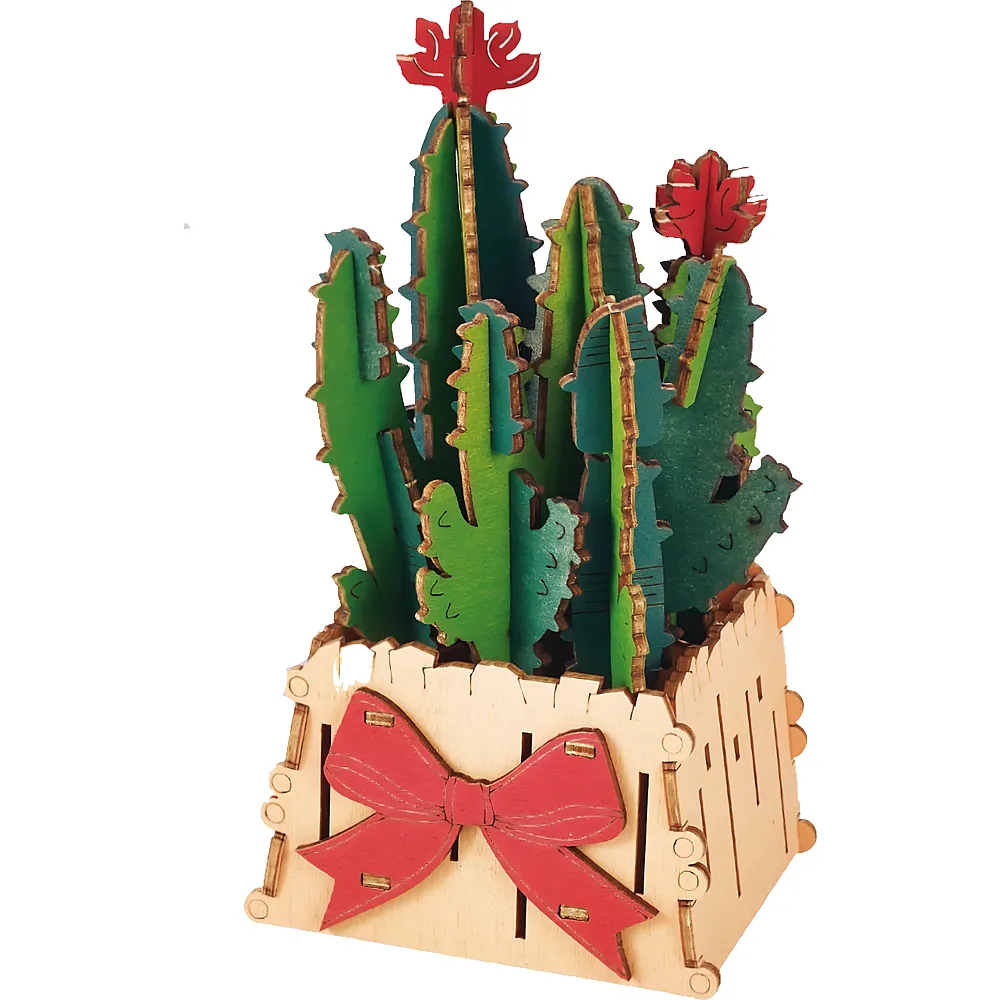 IR Toys 3D Puzzle Bois Cactus 46pcs