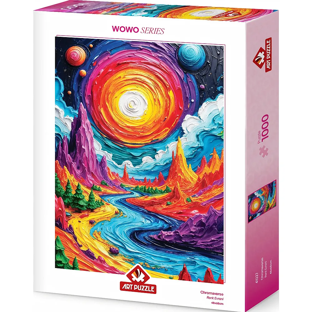 Art Puzzle Wowo Series Chromaverse 1000Teile