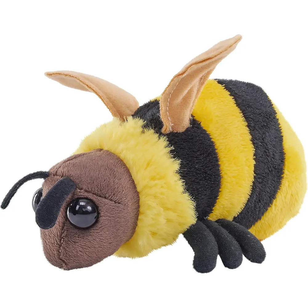 meinspielzeug - Wild Republic Wilderness Pocketkins Biene - 12 cm | Waldtiere Pl�sch