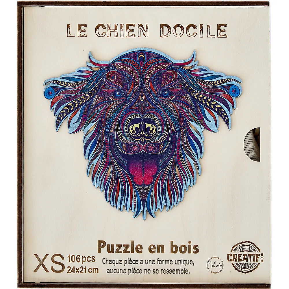 Harmandi Puzzle Creatif Hund - 106 Teile