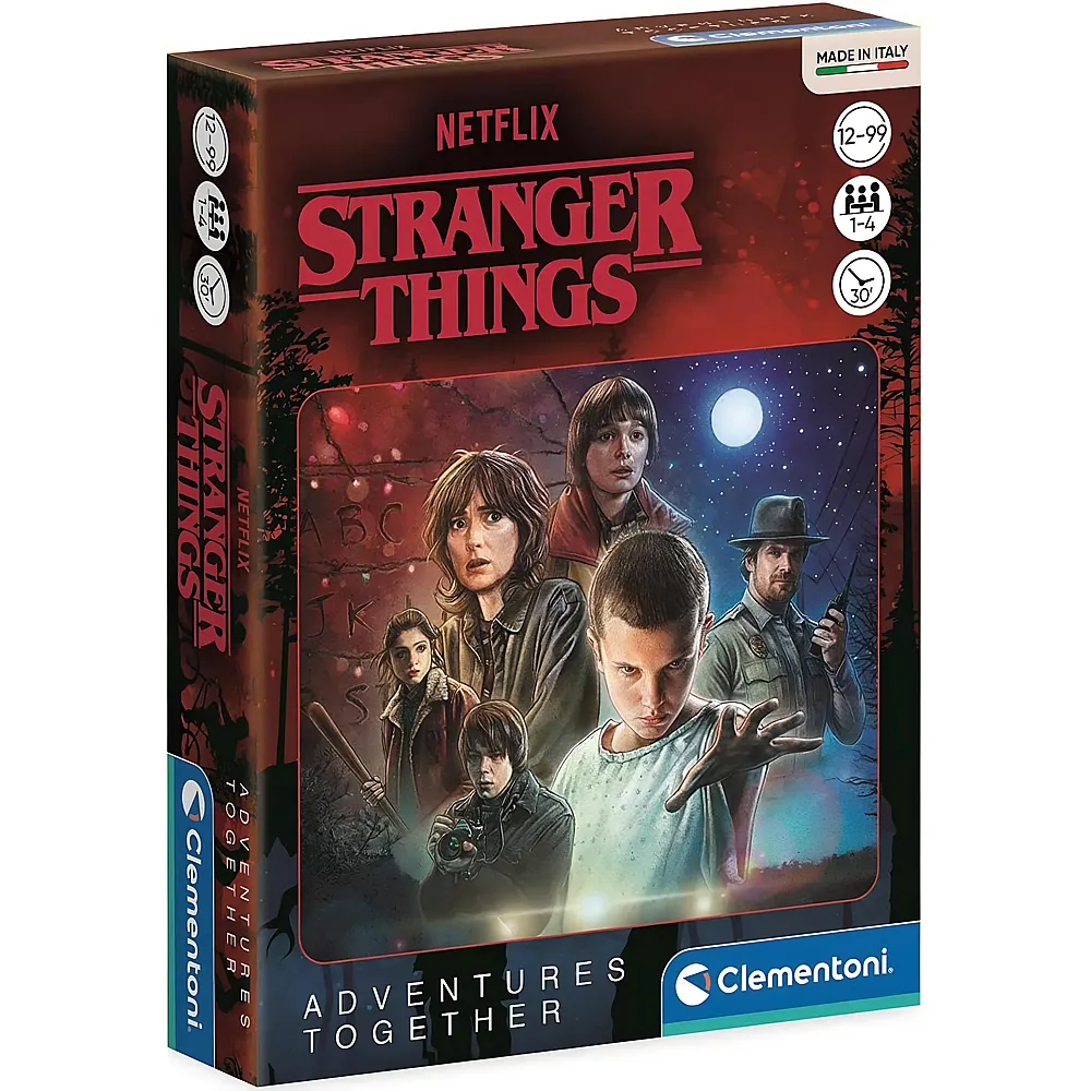 meinspielzeug - Clementoni Stranger Things - Adventures Together | Familienspiele