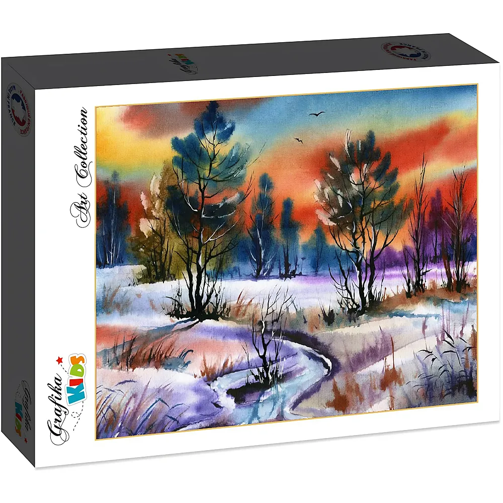 Grafika Puzzle Art Collection Grafika Kids Winter Water - 12 Teile