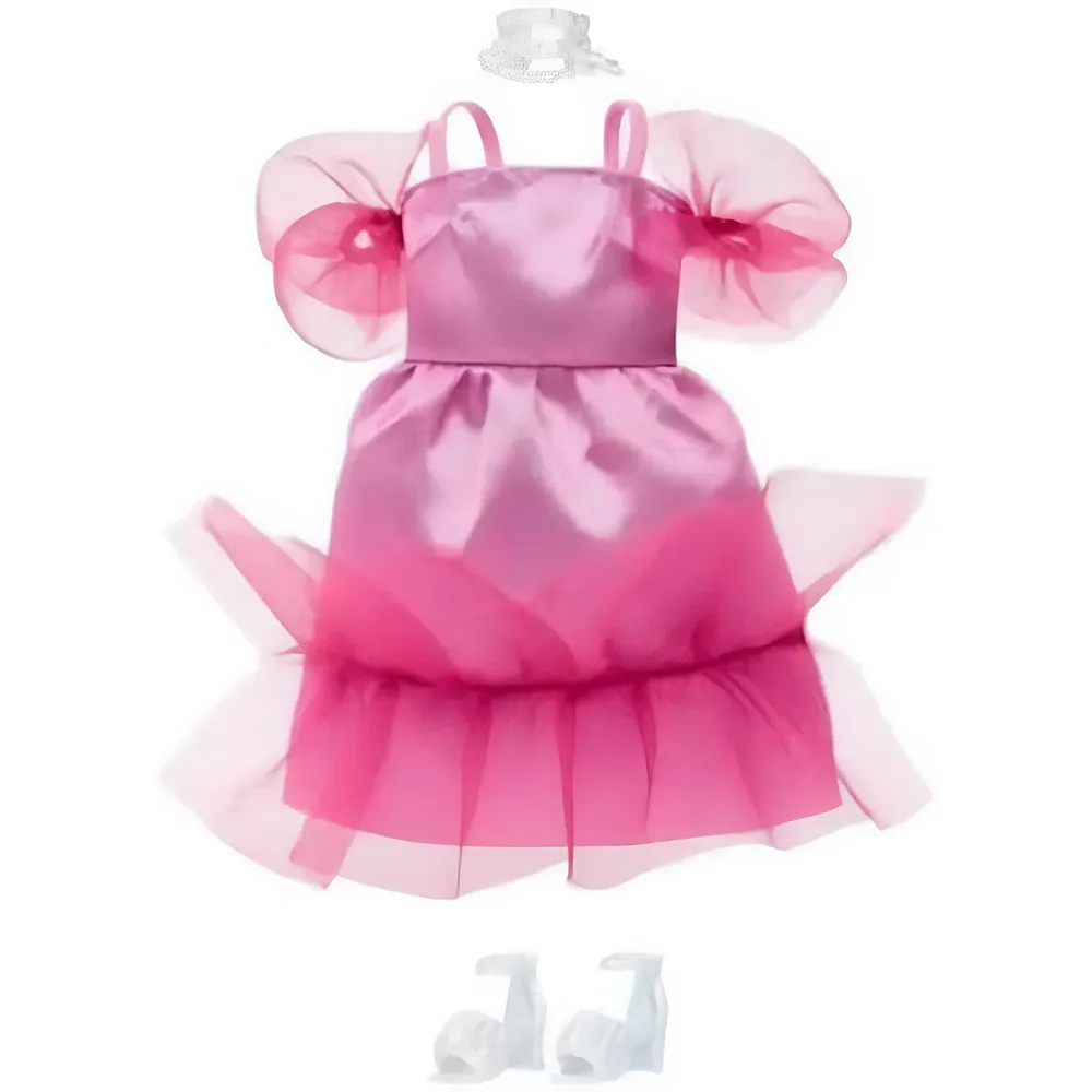 Barbie Fashions Pink Ruffle Glam