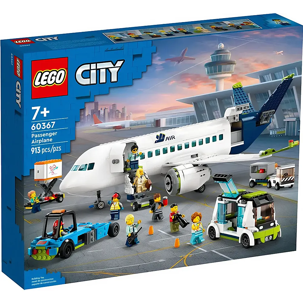 LEGO City Passagierflugzeug 60367