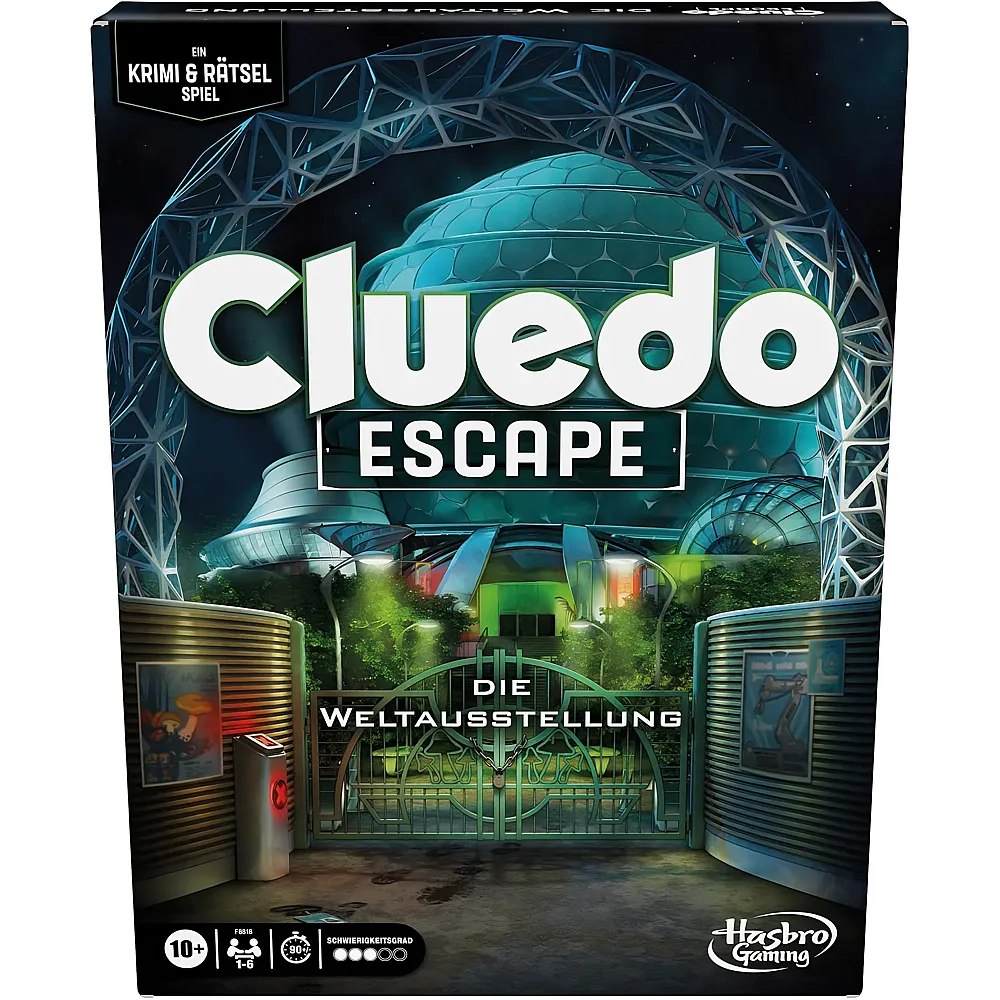 Hasbro Gaming Cluedo Escape - Die Weltausstellung - Deutsch