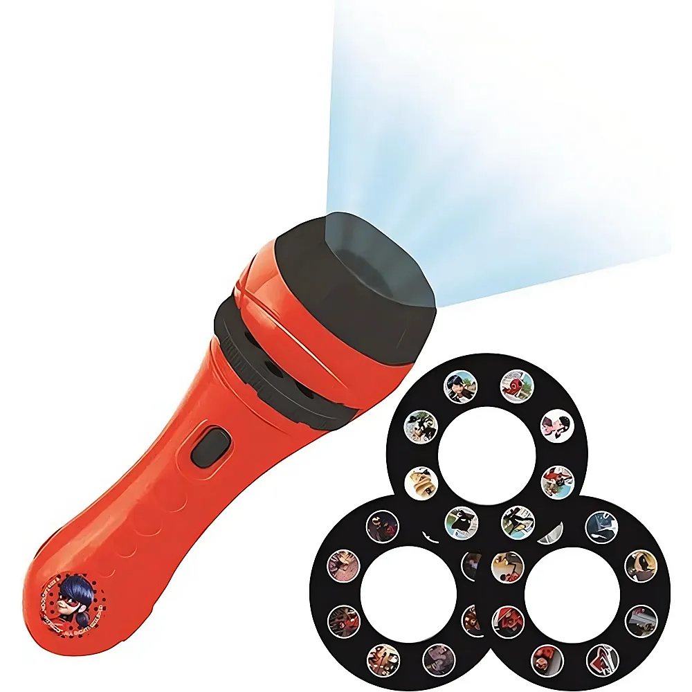 Lexibook Miraculous Story Projektor und Taschenlampe