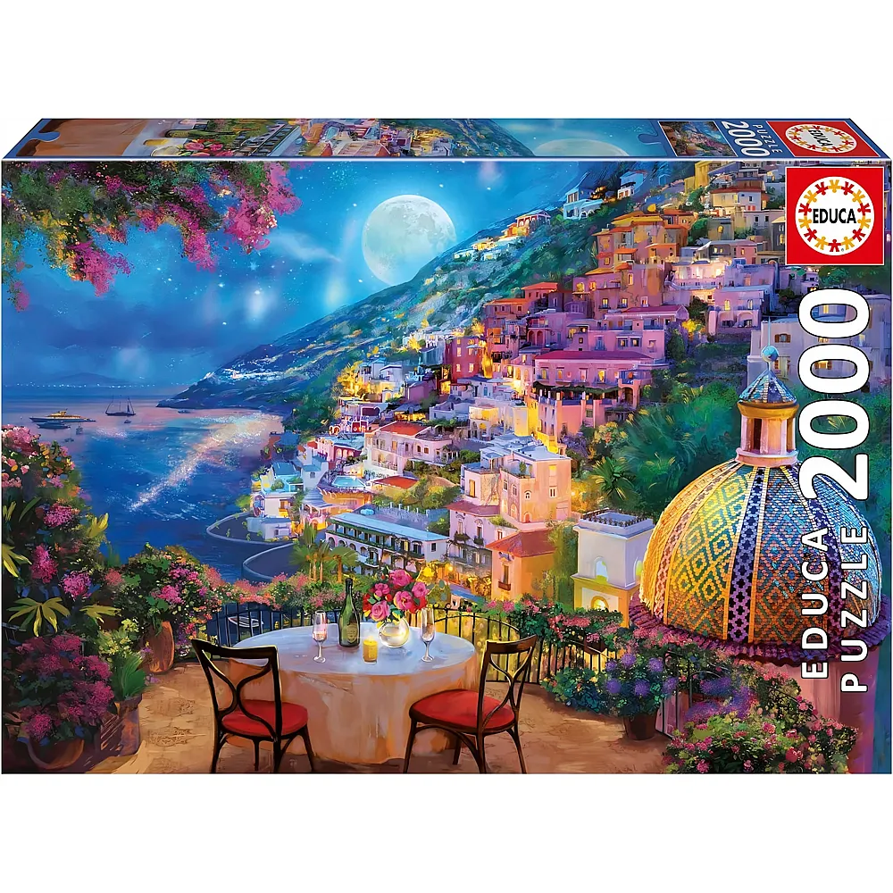 Educa Puzzle Date in Positano - 2000 Teile