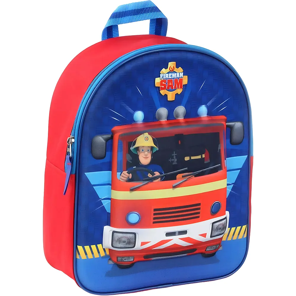 Vadobag Feuerwehmann Sam - 3D Rucksack On Duty 31cm