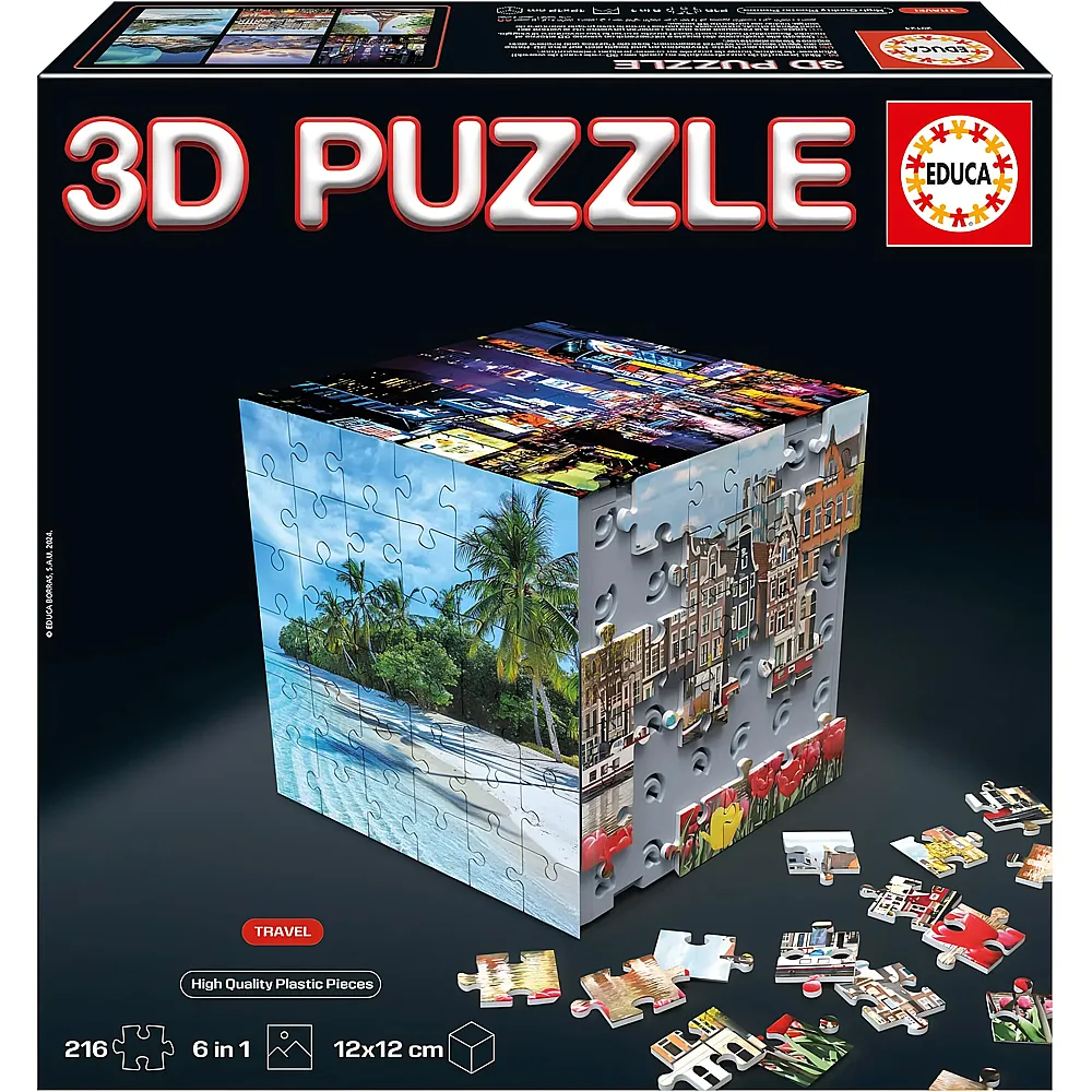 Educa Puzzle Sehensw�rdigkeiten 216Teile