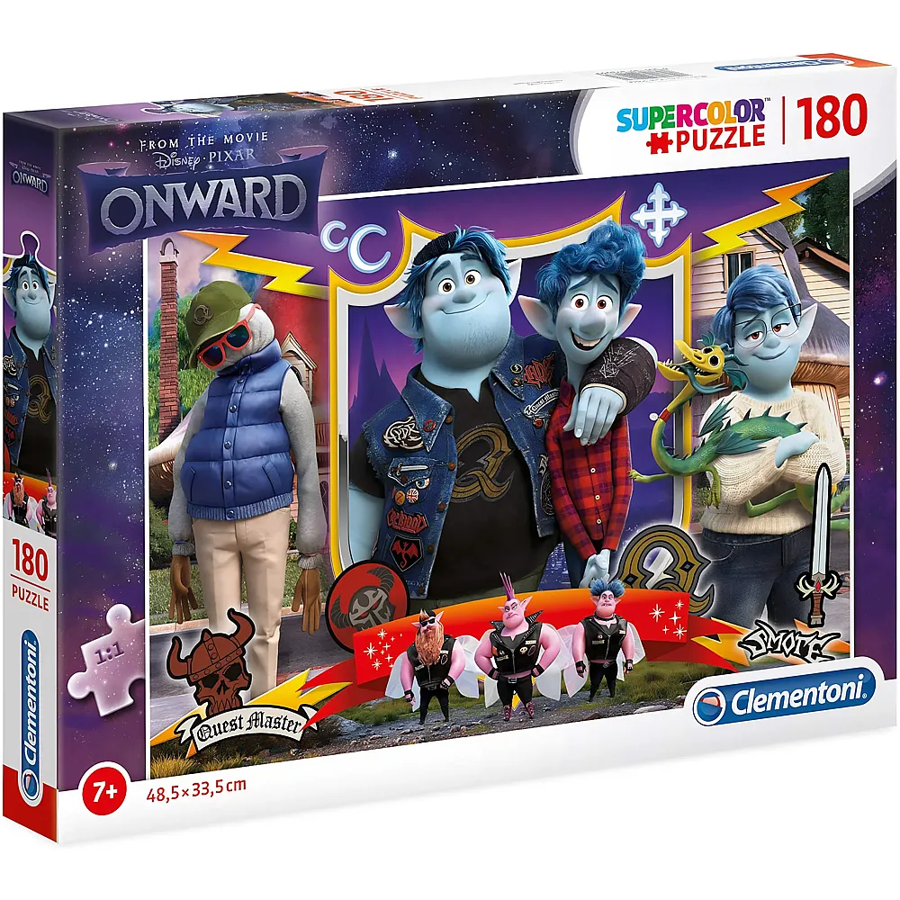 Clementoni Puzzle Supercolor Onward - 180 Teile