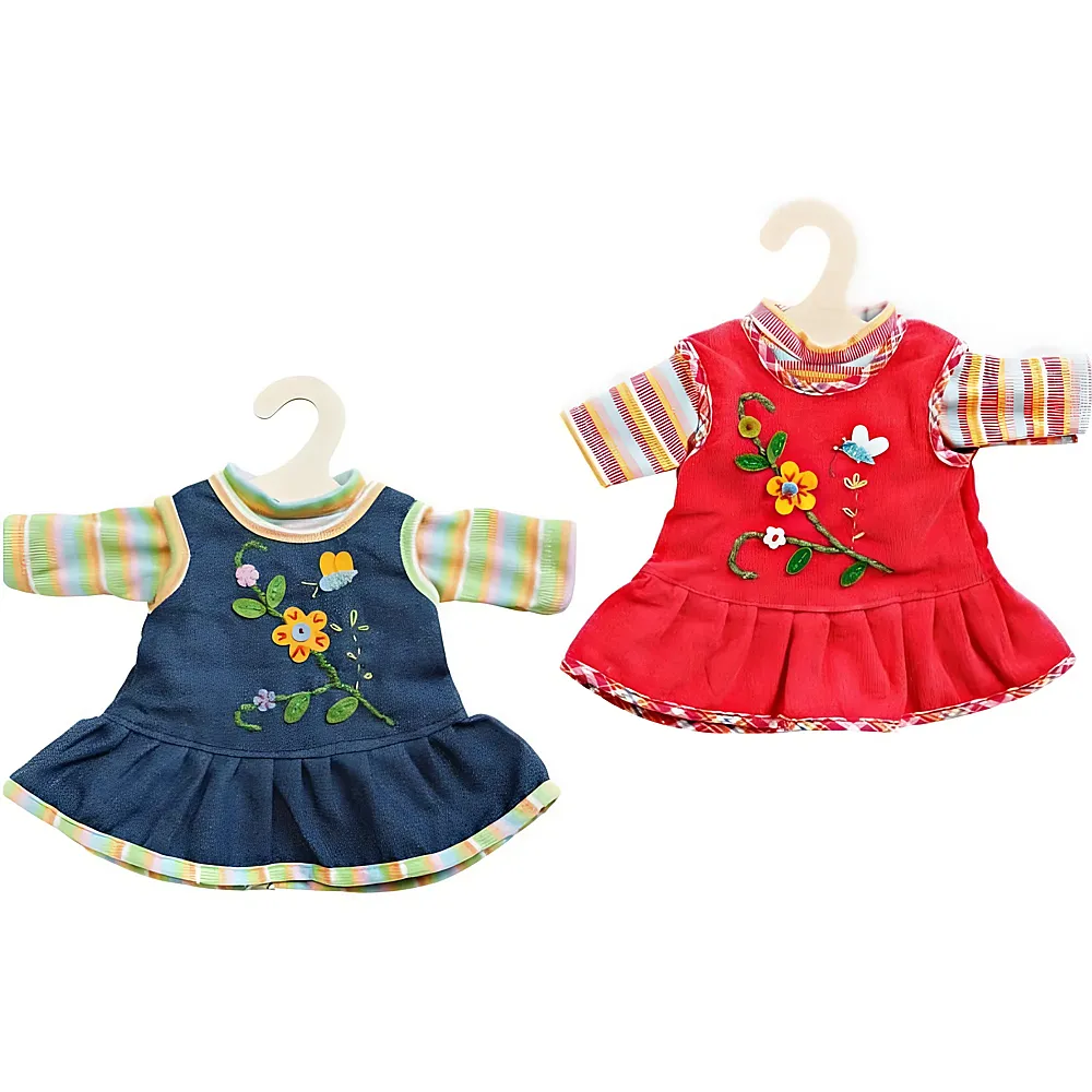 Heless Trendiges Puppenkleid mit T-Shirt - 28 - 35 cm - Puppenkleider