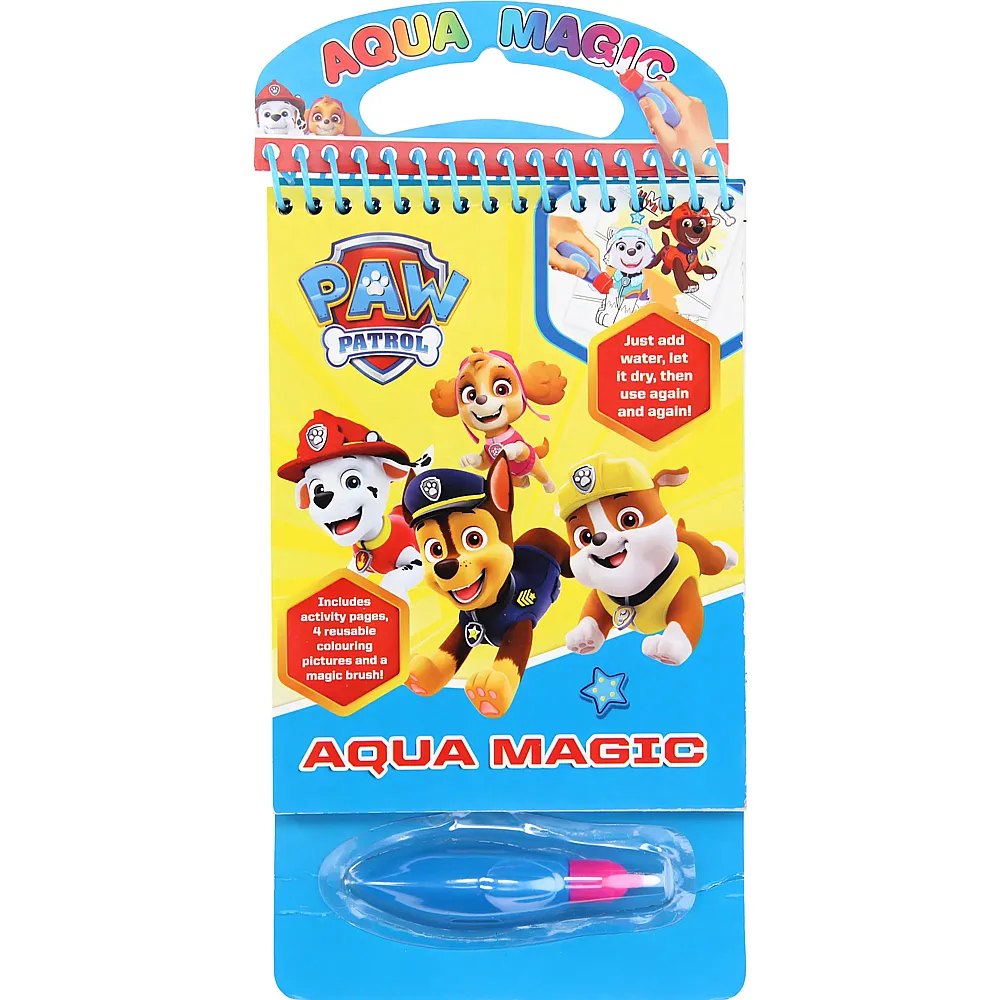 Totum Aqua Magic Malbuch Paw Patrol